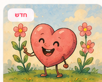 איור משחק מילים צבעוני עם אותיות