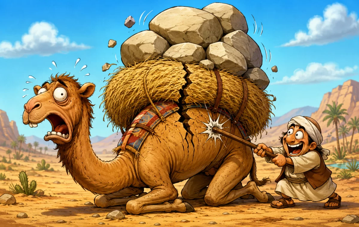 הקש ששבר את גב הגמל