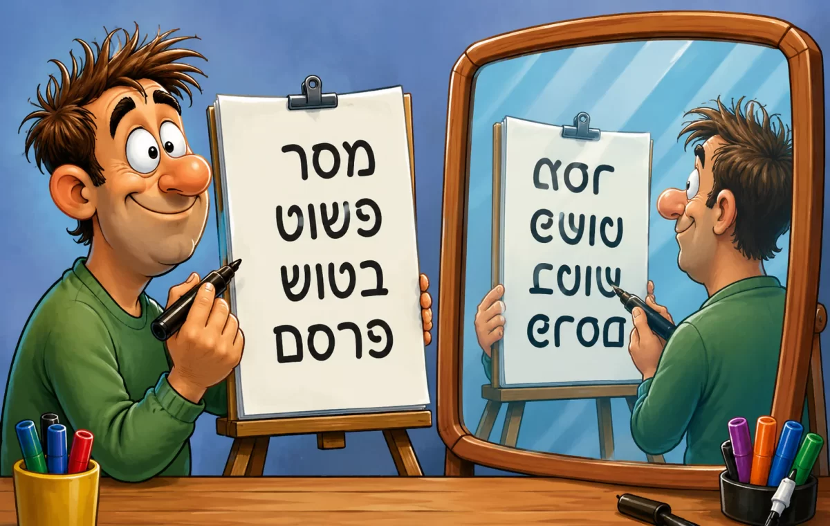 מסר פשוט בטוש פרסם