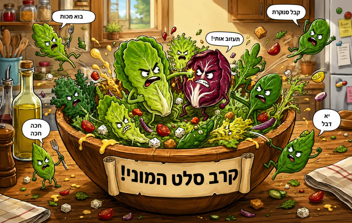 סלט עלים