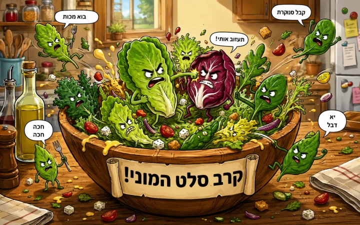 סלט עלים