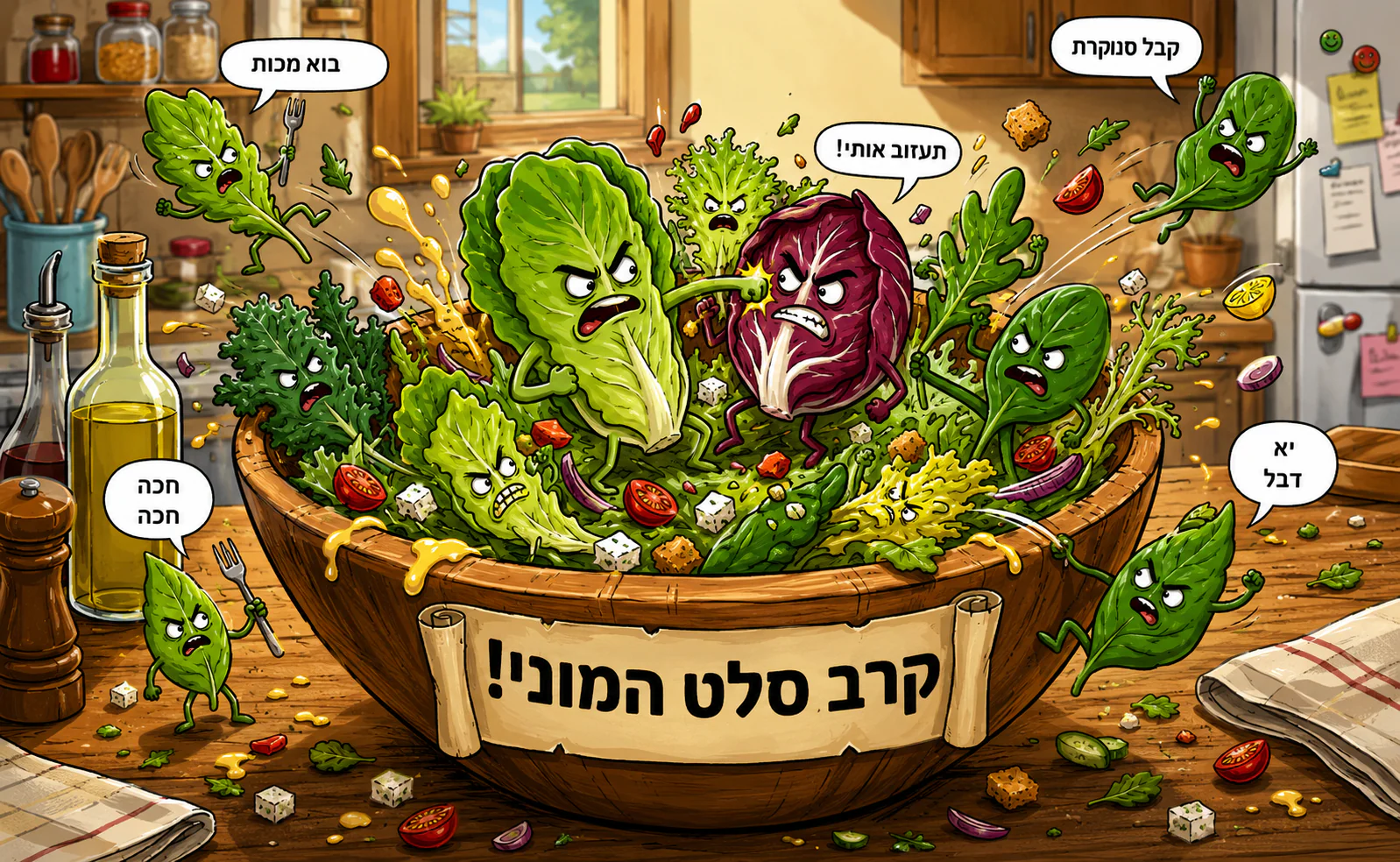 סלט עלים